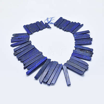Natural Lapis Lazuli Beads Strands G-E446-06-1