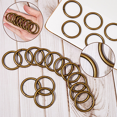 40Pcs Iron Quick Link Connectors FIND-SP0002-81C-AB-1
