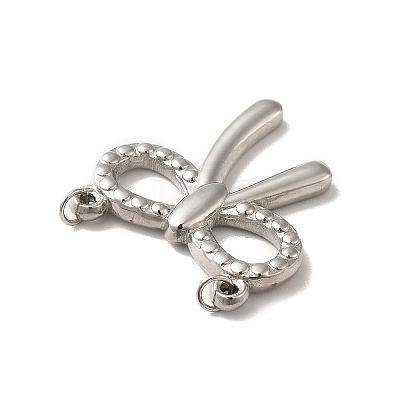 Tarnish Resistant 304 Stainless Steel Connector Charms STAS-M311-17P-1
