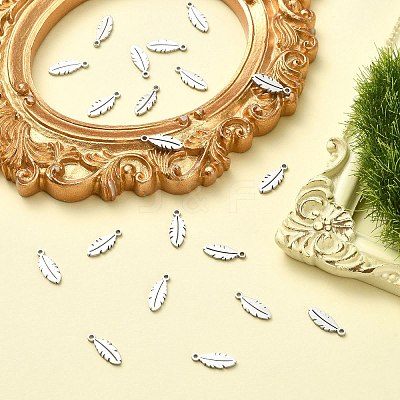 304 Stainless Steel Charms STAS-CJC0008-09P-1