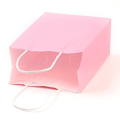 Pure Color Kraft Paper Bags AJEW-G020-A-11-1