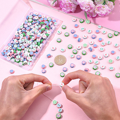 Handmade Polymer Clay Beads CLAY-SC0002-75-1