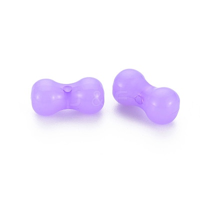 Imitation Jelly Acrylic Beads MACR-S373-96-E04-1