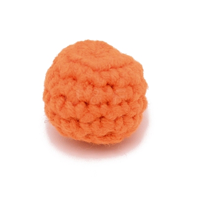 DIY Doll Craft Yarn Pom Pom Ball AJEW-WH0034-27A-1