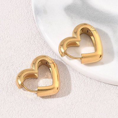 304 Stainless Steel Hoop Earrings SA-CBA46AF-26G-02-1
