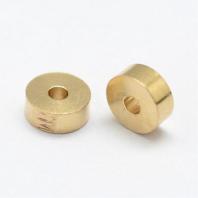 Brass Spacer Beads KK-P095-27-A-1