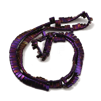 Electroplated Non-magnetic Synthetic Hematite Beads Strands G-G089-A02-05-1