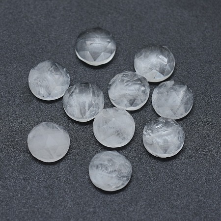 Natural Quartz Crystal Cabochons G-G795-07-04-1