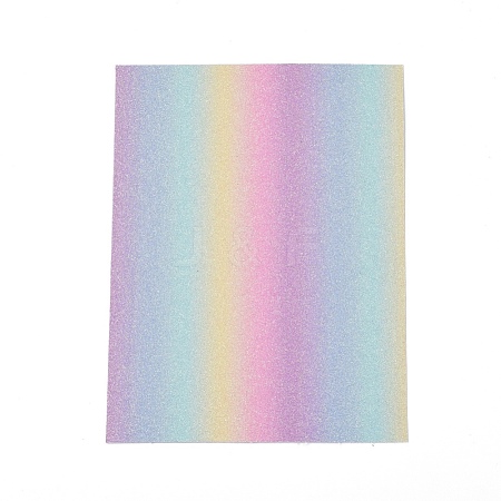 A5 Glitter PU Leather Fabric AJEW-WH0148-34F-1