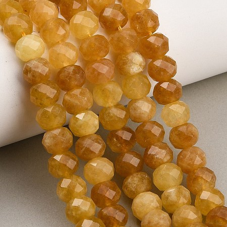 Faceted Dyed Natural White Jade Beads Strands GG-CBAE966-01B-F-1