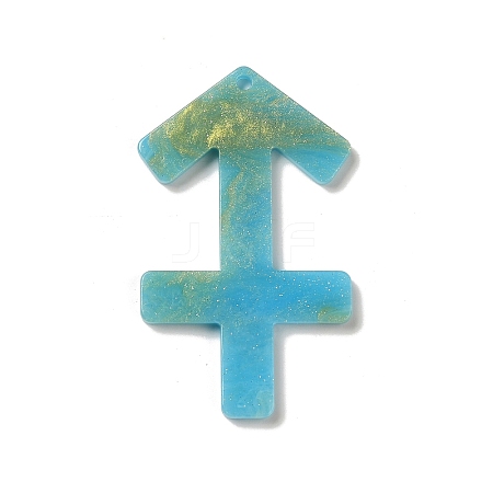 Acrylic Keychain Pendants SACR-S608-04F-01-1