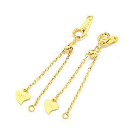 925 Sterling Silver Chain Extender STER-C005-02G-1