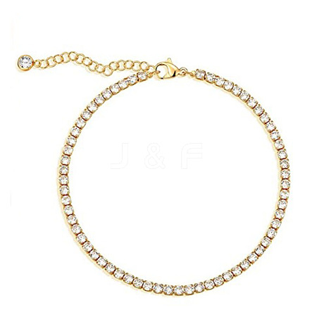 Chic Metal Diamond Claw Anklet for Beachy European and American Style ST6382032-1