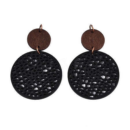 Wood Pendants FIND-N007-02A-03-1