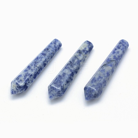 Natural Blue Spot Jasper Beads G-E490-E01-1