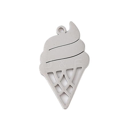 Non-Tarnish 304 Stainless Steel Pendants STAS-S139-03P-1