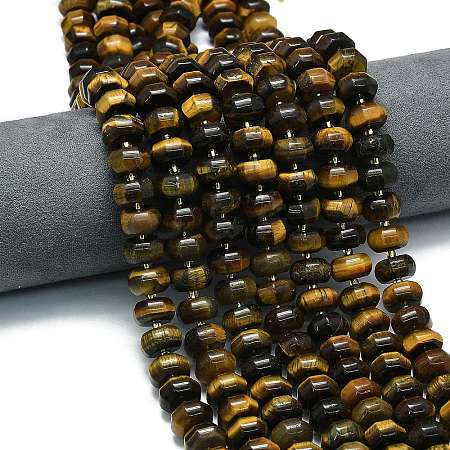 Natural Tiger Eye Beads Strands G-P573-B06-01-1