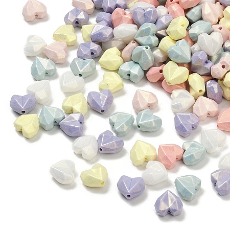UV Plating Opaque Acrylic Beads OACR-B031-60-1