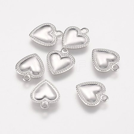 Tarnish Resistant 304 Stainless Steel Charms STAS-P153-01P-1