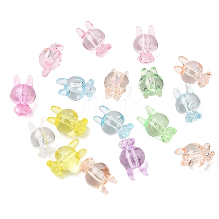 Transparent Acrylic Beads TACR-C002-01H-1