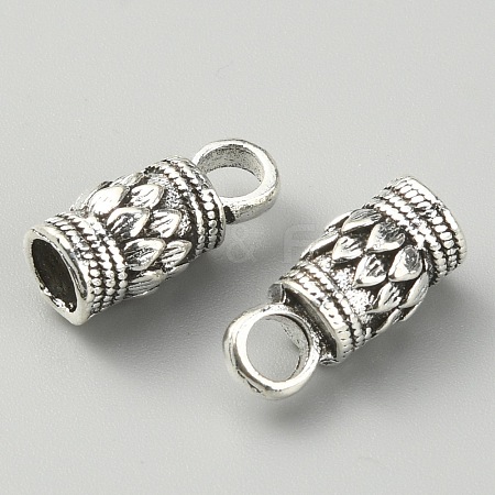 Zinc Alloy Cord End FIND-WH0144-86F-AS-1