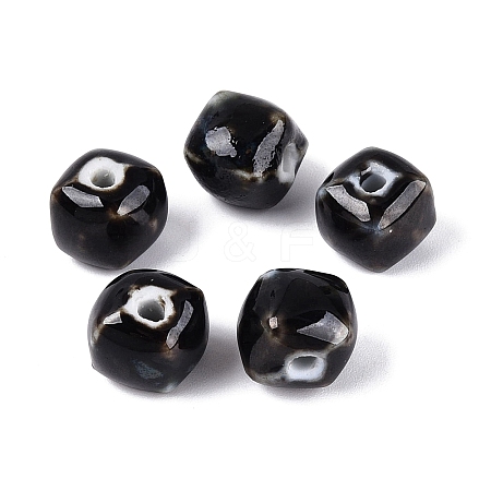 Vintage Handmade Porcelain Beads PORC-N013-18-01-1