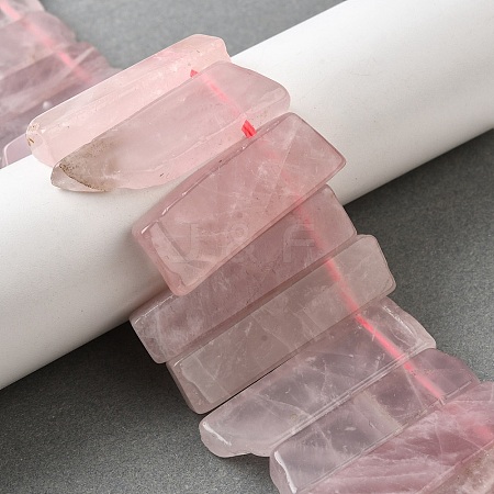 Natural Rose Crystal Beads Strands G-S386-D12-1
