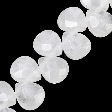 Natural Quartz Crystal Beads Strands X-G-T006-15-1