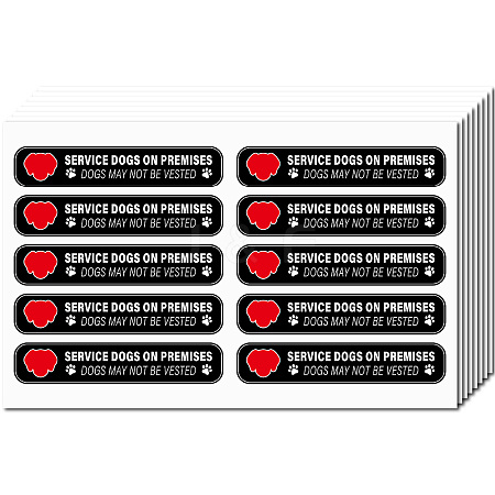 Mini PVC Coated Self Adhesive AUTOMATIC DOOR Warning Stickers STIC-WH0017-009-1