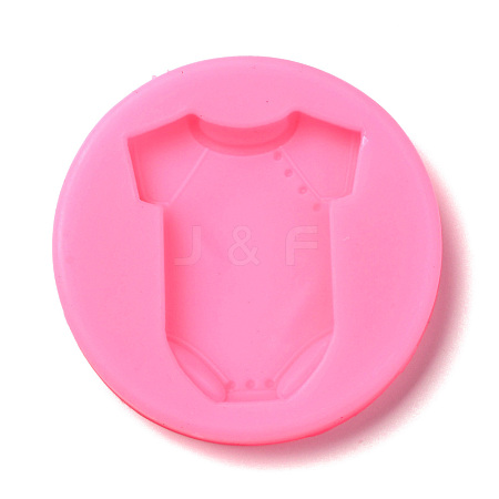 DIY Baby Clothes Patterns Food Grade Silicone Fondant Molds DIY-F072-25-1
