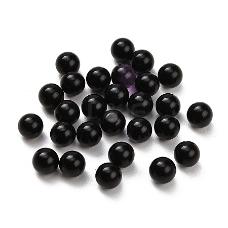 Natural Obsidian Sphere Beads G-H359-02D-8mm-1