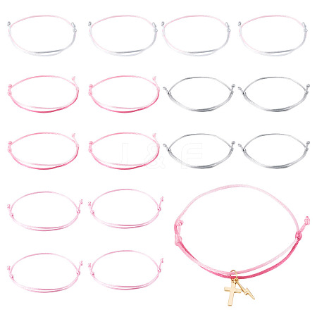 32Pcs 4 Colors Nylon Thread Bracelets Making BJEW-TAC0071-1