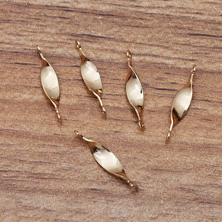 Brass Connector Charms KK-WH0053-03KCG-1