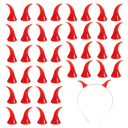Plastic Cabochons KY-WH0051-09A-1