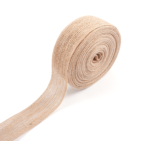 Burlap Fabric Ribbon OCOR-TAC0006-30B-1