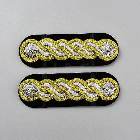 Aolly & Polyester Epaulettes DIY-WH0678-59B-1