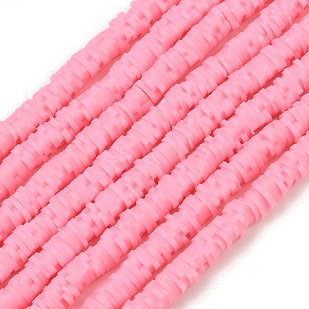 Handmade Polymer Clay Beads Strands PY-CBA18ED-01-1