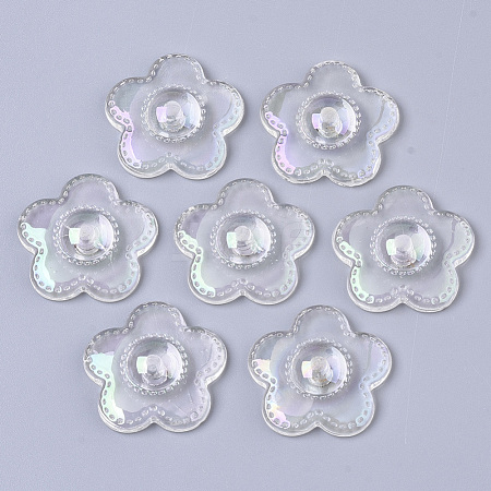 Transparent Acrylic Beads PACR-R246-058-1
