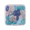 Natural & Synthetic Mixed Gemstone Cabochons G-JP0001-12-3