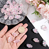 35Pcs UV Plating Rainbow Iridescent Acrylic Beads PACR-PA0001-23A-3