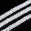 Natural Crackle Quartz Beads Strands G-S366-098-1