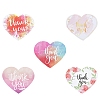 Coated Paper Thank You Greeting Card DIY-FS0007-76B-5