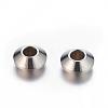 201 Stainless Steel Bicone Spacer Beads STAS-Q174-01-2