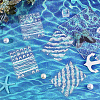 4 Sheets 4 Styles Plastic Nail Art Stickers MRMJ-SP0001-34-4