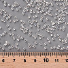 11/0 Grade A Transparent Glass Seed Beads X-SEED-N001-E-436-3