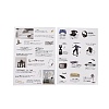 PET Tags
 Picture Stickers AJEW-R098-01B-1