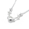 925 Sterling Silver Pendant Necklaces STER-L055-026P-2