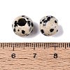 Natural Dalmatian Jasper European Beads G-Q607-02M-3