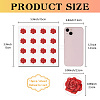 8 Sheets Plastic Waterproof Self-Adhesive Picture Stickers DIY-WH0428-050-2