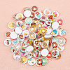 Glass Cabochons GLAA-WH0025-23B-6